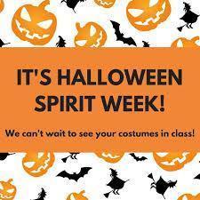 Forest Park School Halloween Spirit Week! Monday 10/26/20-Friday 10/30/20