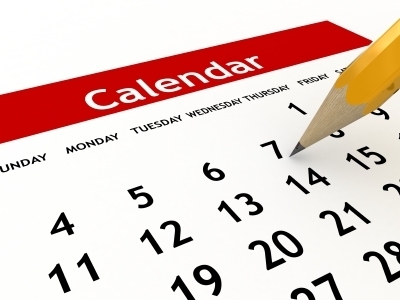 Calendar w. Pencil