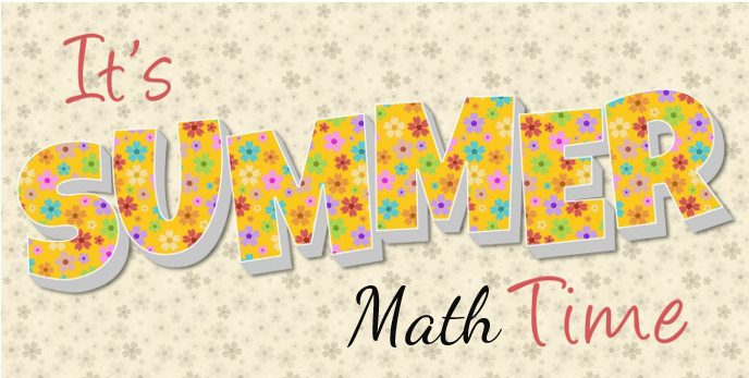 Summer Math Banner