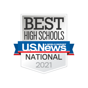 Badge of US News Best Highschools