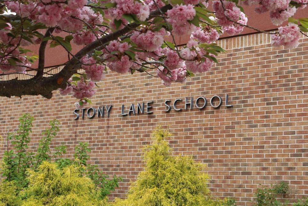 Stony Lane School Sign