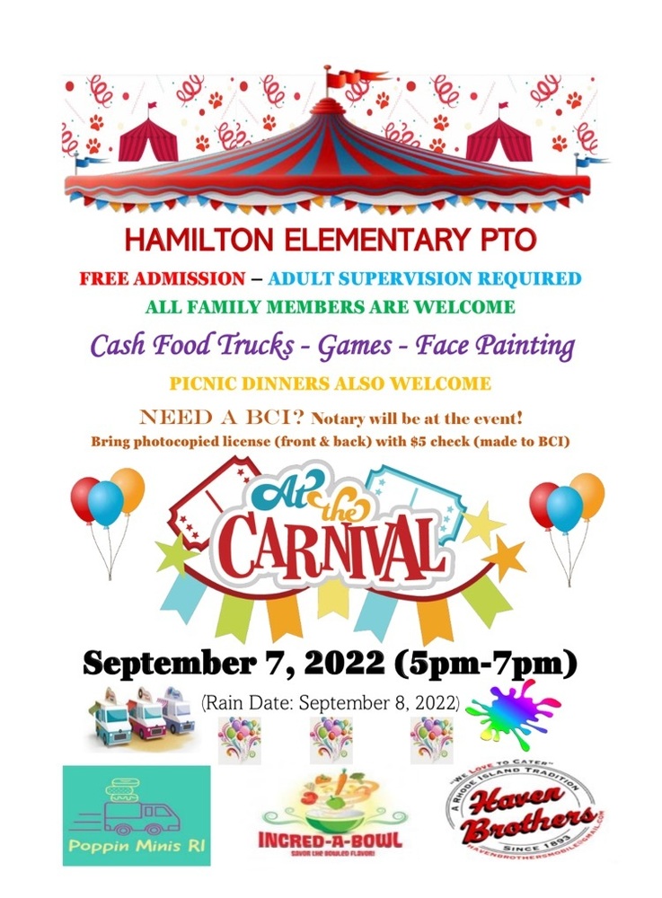 HES Back To School Carnival Flyer