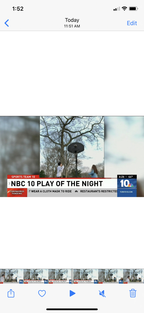 DMS and NKHS siblings make NBC 10 Play of the Night!